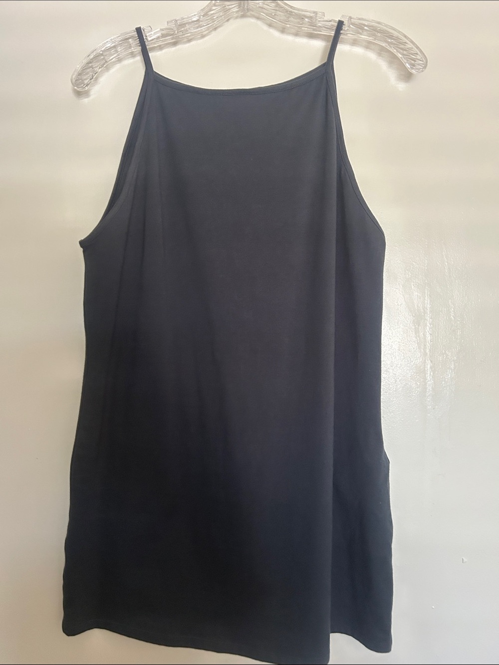 Motel Rocks Mini Slip Dress with High Neck